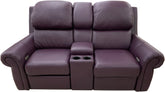 Towne - Loveseat w/Console with Power RA/LA Incliners - Tribeca
